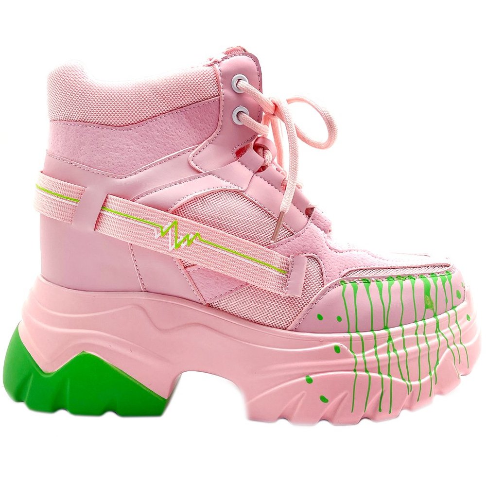 Anthony Wang Date 01 Techno Heartbeat Platform Sneakers